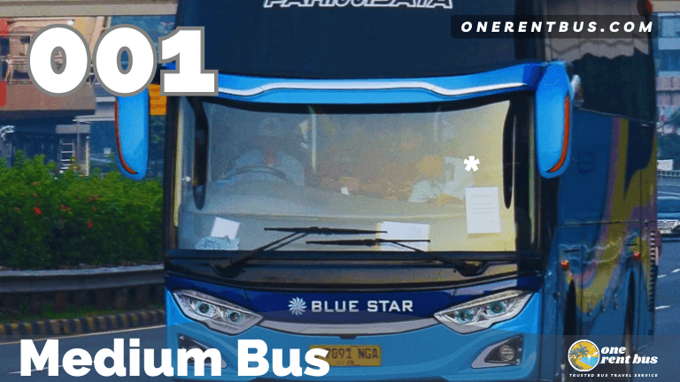 Blue Star - Medium Bus - One Rent Bus 01