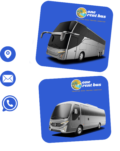One Rent Bus Banner Kontak